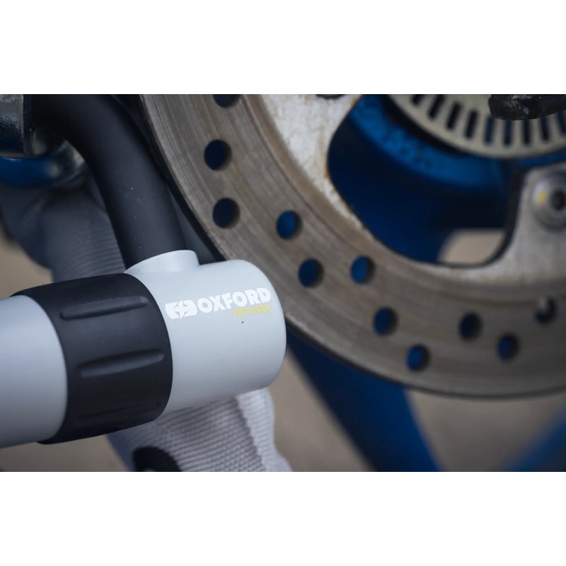 Oxford HD motorfietskettingslot - gelimiteerde editie grijs
