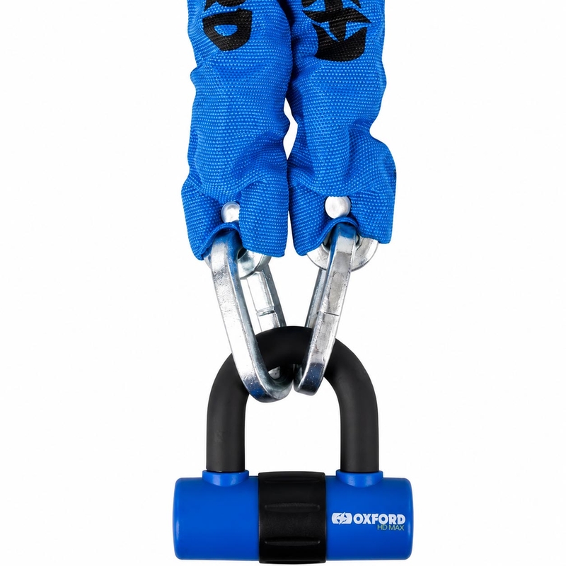 Oxford HD motorfietskettingslot - gelimiteerde blauwe editie