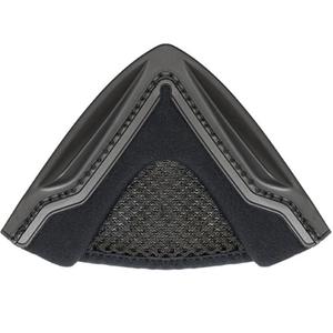 Kinbeschermer voor Airoh Bandit motorhelmen, zwart