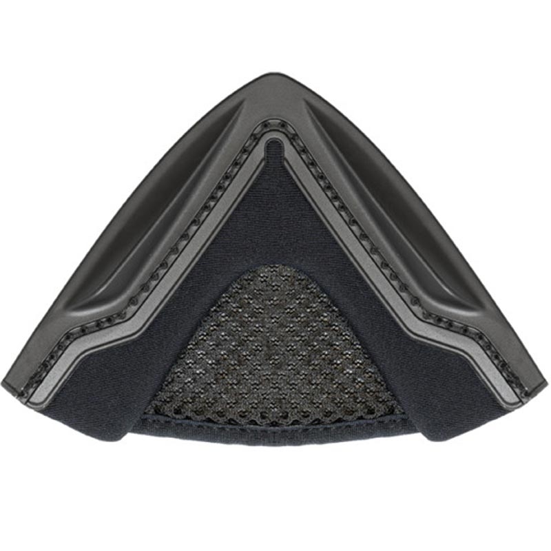 Kinbeschermer voor Airoh Bandit motorhelmen, zwart