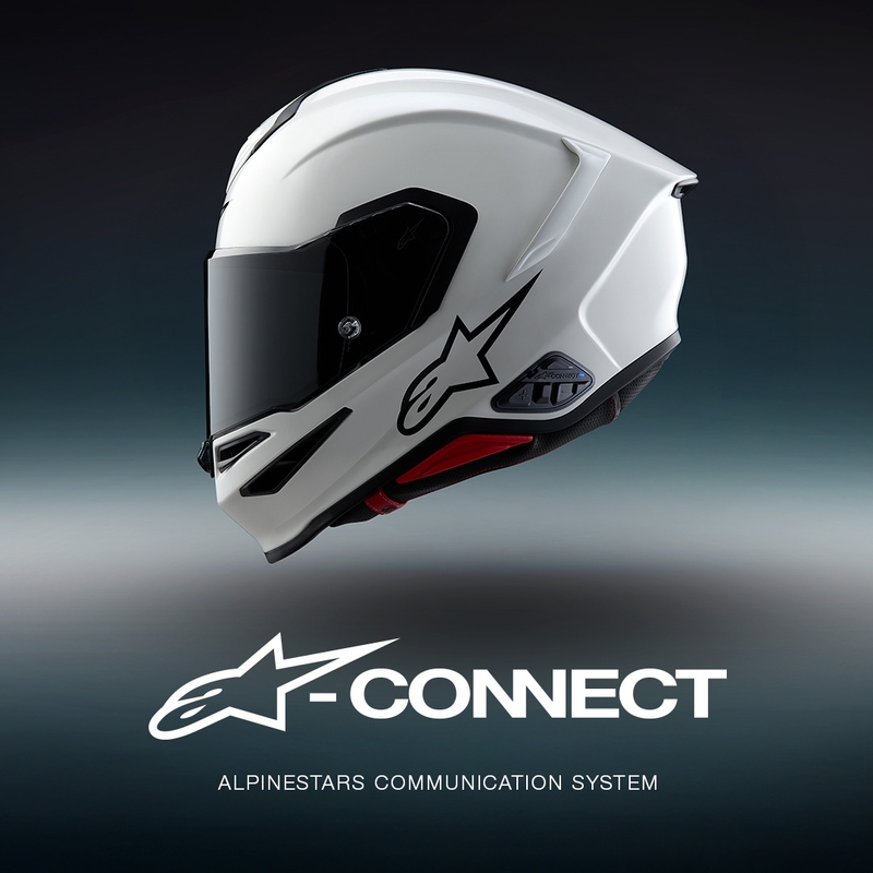 Alpinestars A-CONNECT Bluetooth motorfietsintercomsysteem, zwart