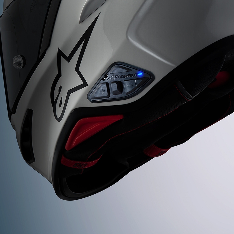Alpinestars A-CONNECT Bluetooth motorfietsintercomsysteem, zwart