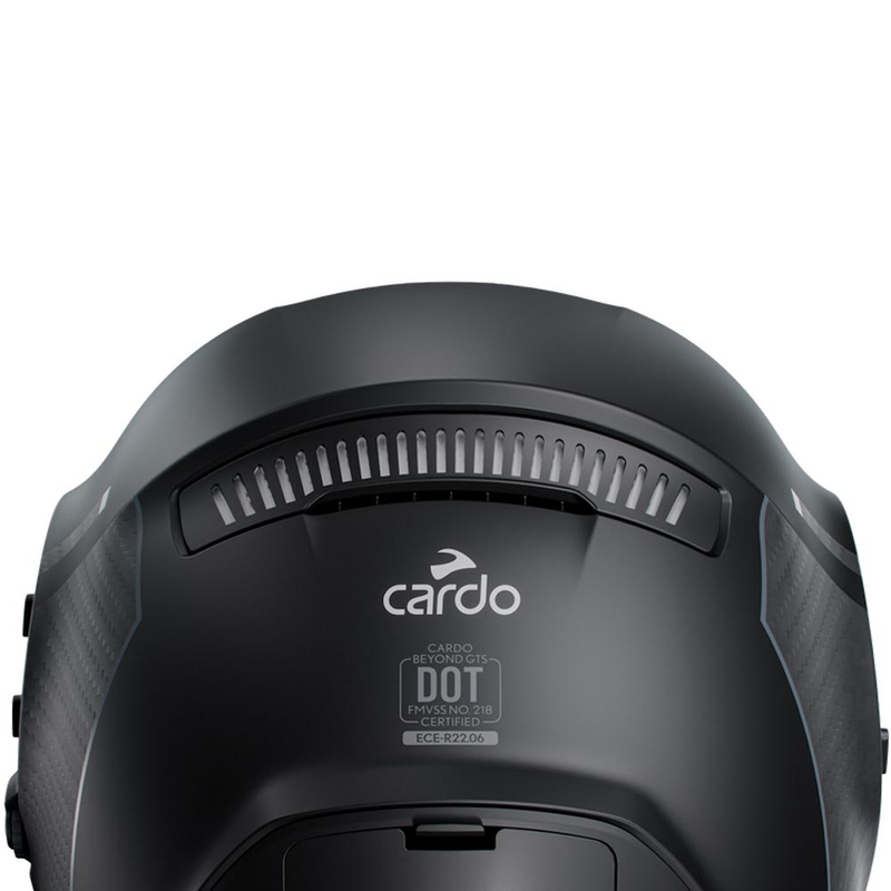 Cardo Beyond GTS integraalhelm voor motorfietsen, zwart