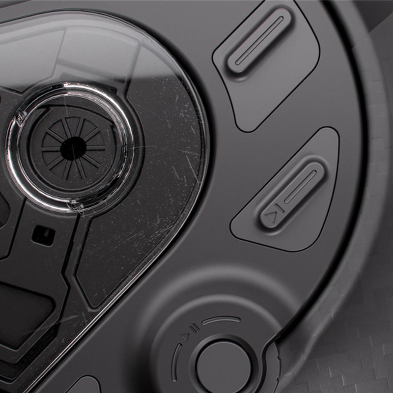 Cardo Beyond GTS integraalhelm voor motorfietsen, zwart