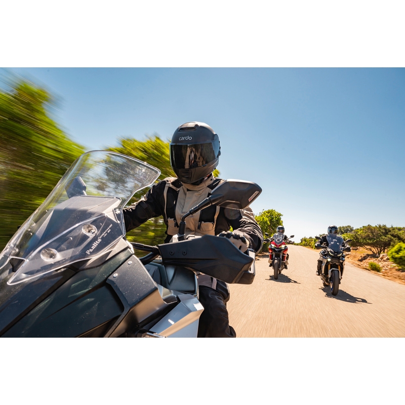 Cardo Beyond GTS integraalhelm voor motorfietsen, zwart