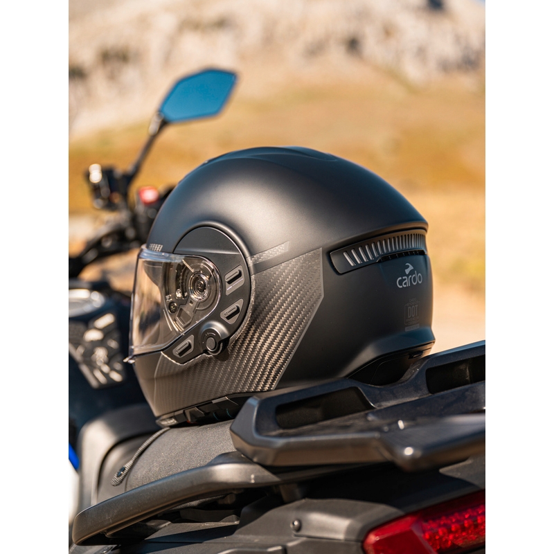 Cardo Beyond GTS integraalhelm voor motorfietsen, zwart
