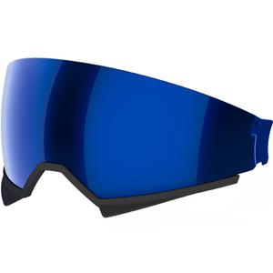 Zonneklep voor Airoh Kombakt motorhelmen, spiegelblauw