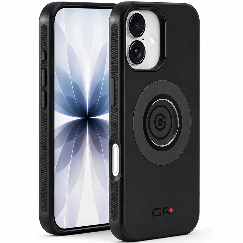 Snel te openen telefoonhoesje voor Apple iPhone 17 GRxplore zwart