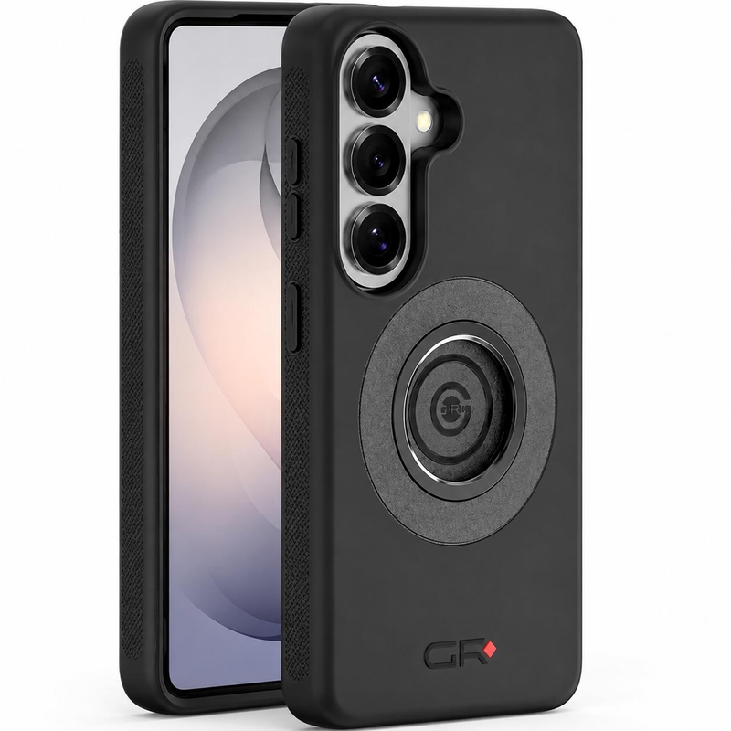 GRxplore telefoonhoesje met snelsluiting voor Samsung Galaxy S26, zwart