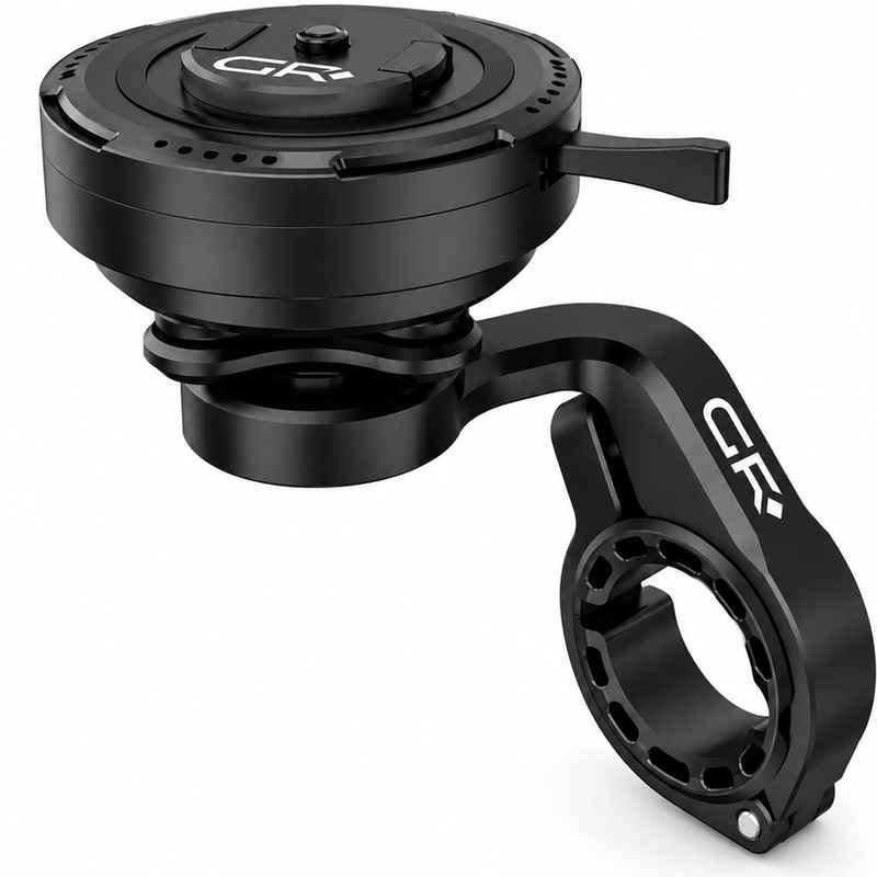 GRxplore MT10 gebogen telefoonhouder voor motorfietsstuur, zwart