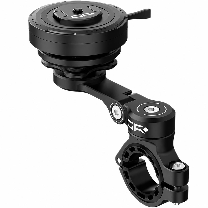 Motorfiets telefoonhouder met verstelbare arm GRxplore MT11 zwart