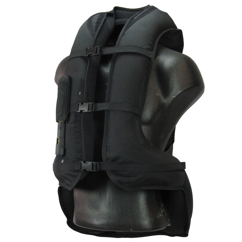 Dětská airbagová vesta HELITE Airnest černá