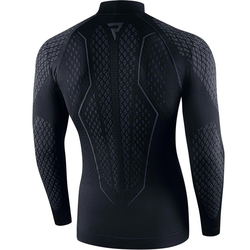 Rebelhorn Therm II zwart-grijs thermoshirt