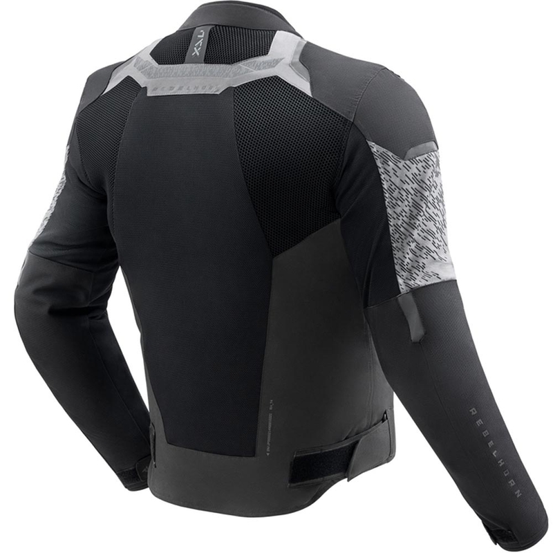 Rebelhorn Jax motorjas zwart-grijs