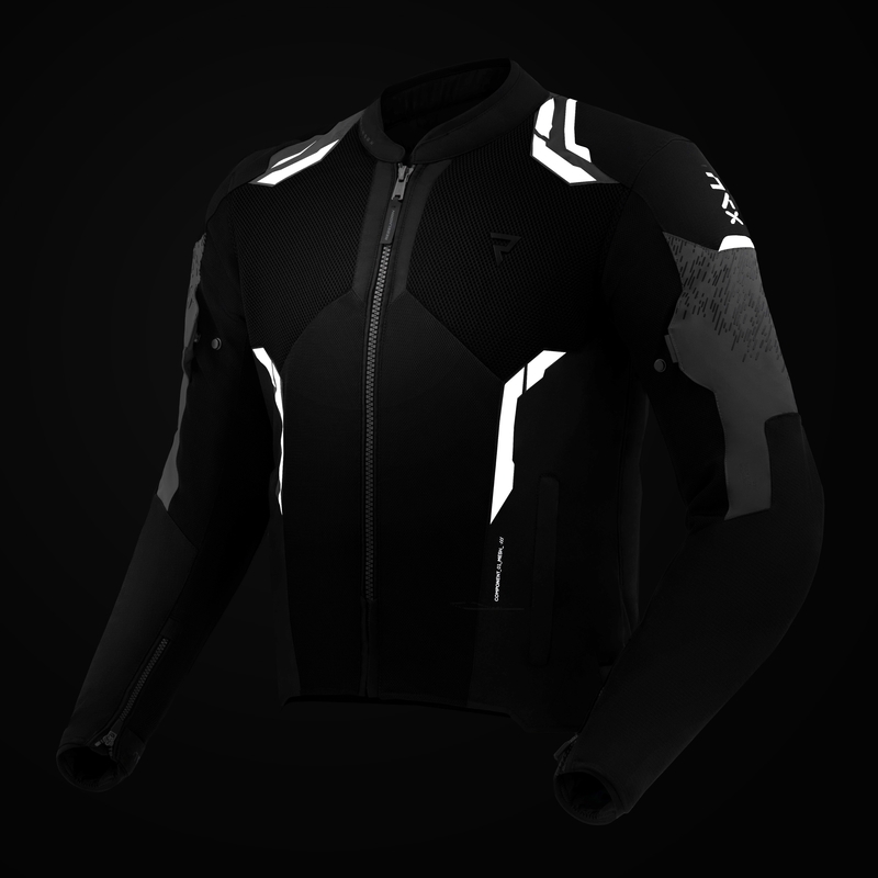 Rebelhorn Jax motorjas zwart-grijs