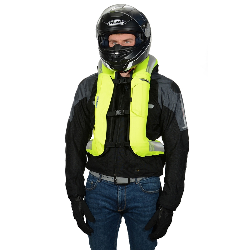 HELITE Turtle 2 airbagvest fluo geel