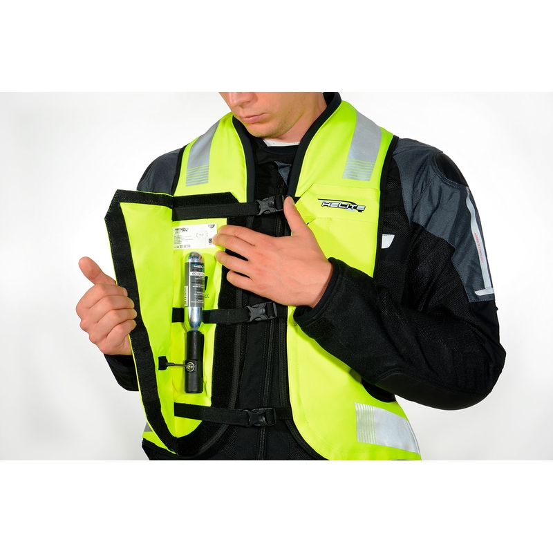 HELITE Turtle 2 airbagvest fluo geel