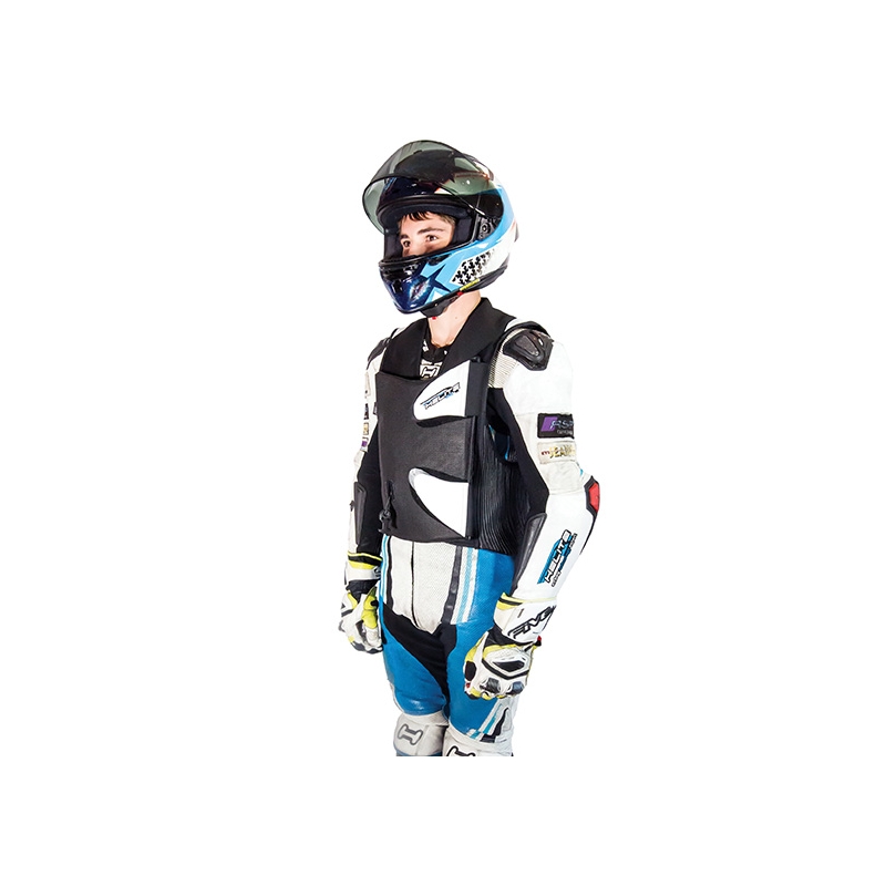 HELITE GP Air 2 airbag vest zwart en wit