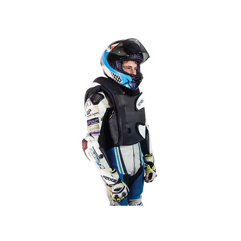 HELITE GP Air 2 airbag vest zwart en wit