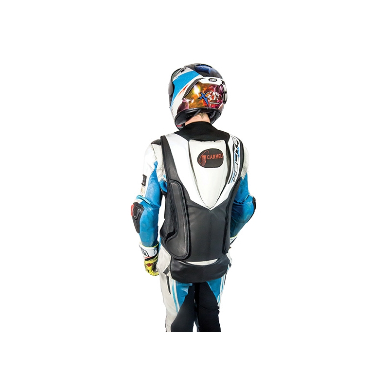 HELITE GP Air 2 airbag vest zwart en wit