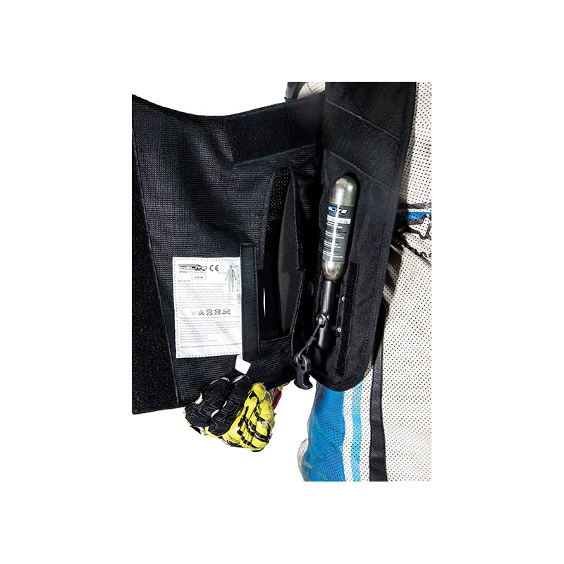 HELITE GP Air 2 airbag vest zwart en wit