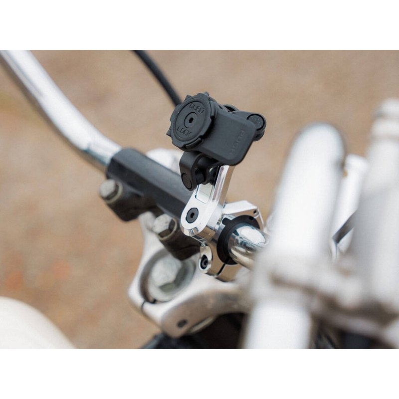 Quad Lock® PRO telefoonhouder voor op het stuur, chroom