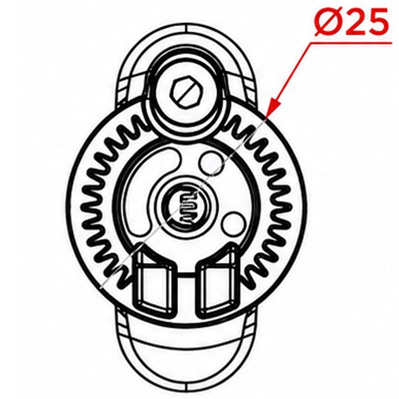 Quad Lock® 360 V2 Kleine telefoonhouderbasis Zwart