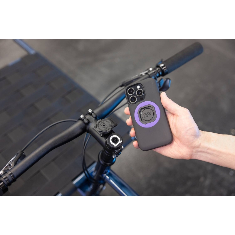 Quad Lock® stuurpenkapbevestiging zwart