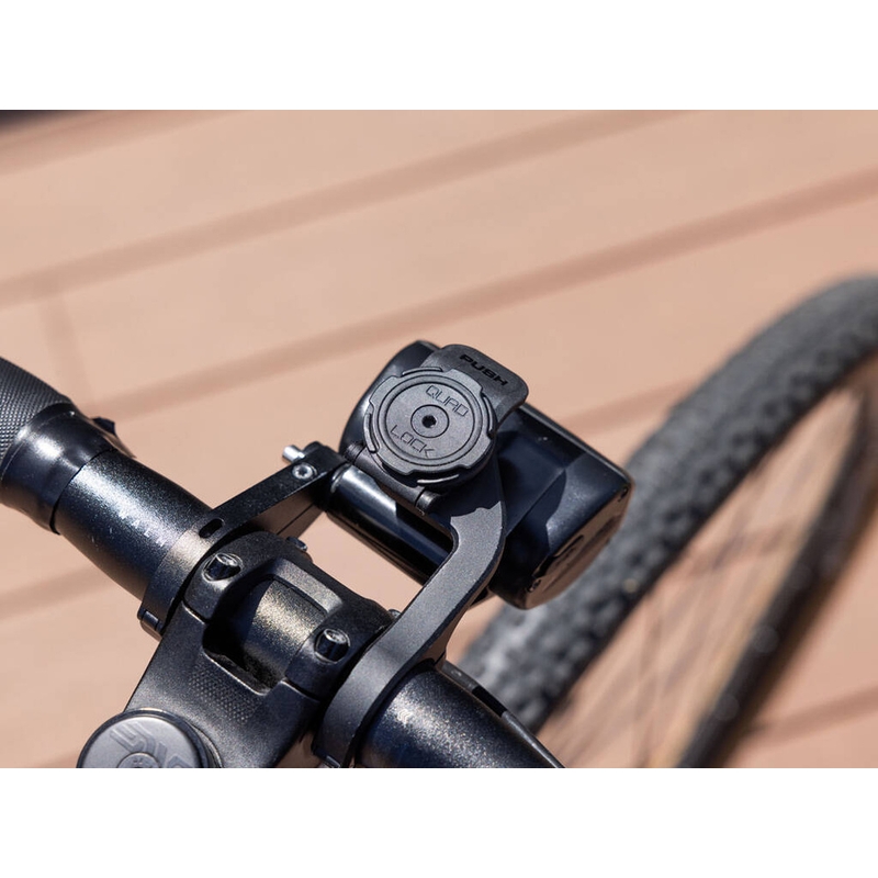 Quad Lock® 360 korte hendel telefoonhouder kop zwart