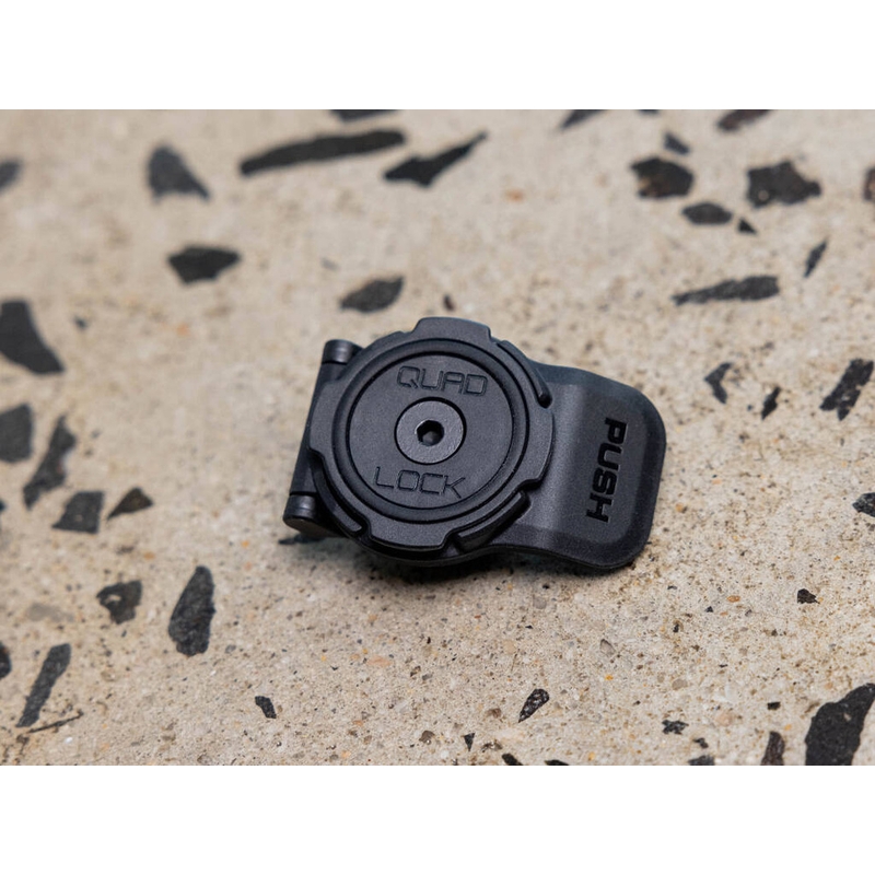 Quad Lock® 360 korte hendel telefoonhouder kop zwart