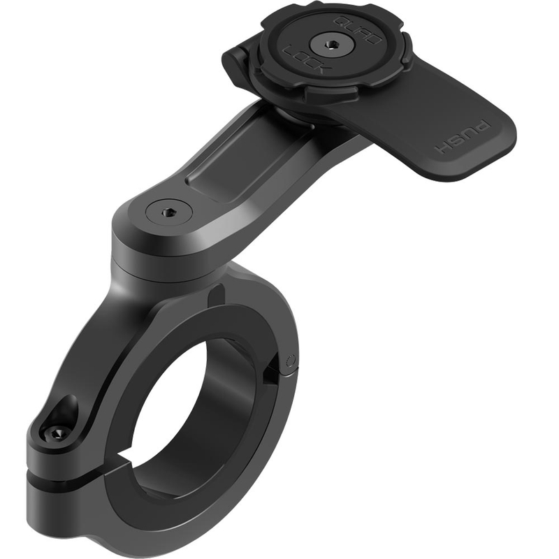 Quad Lock® PRO grote telefoonhouder voor op het stuur, zwart