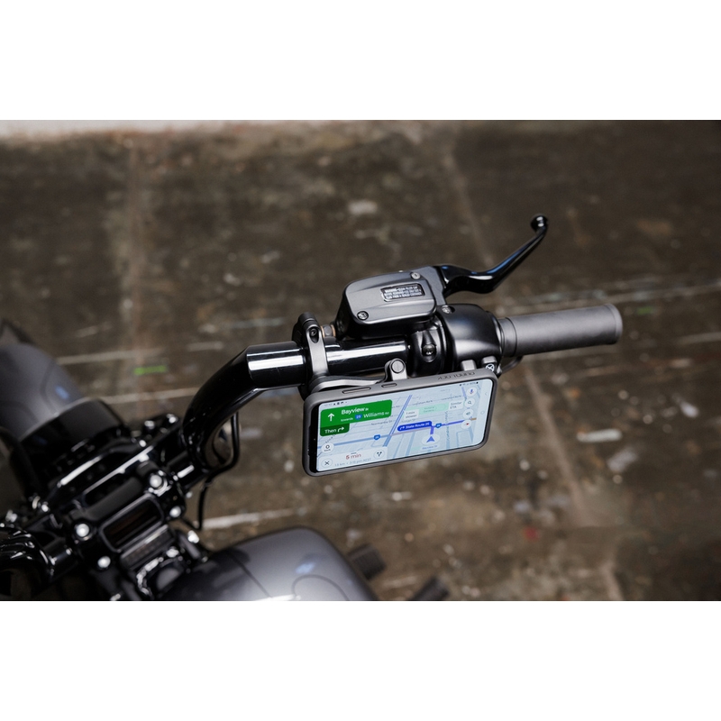 Quad Lock® PRO grote telefoonhouder voor op het stuur, zwart
