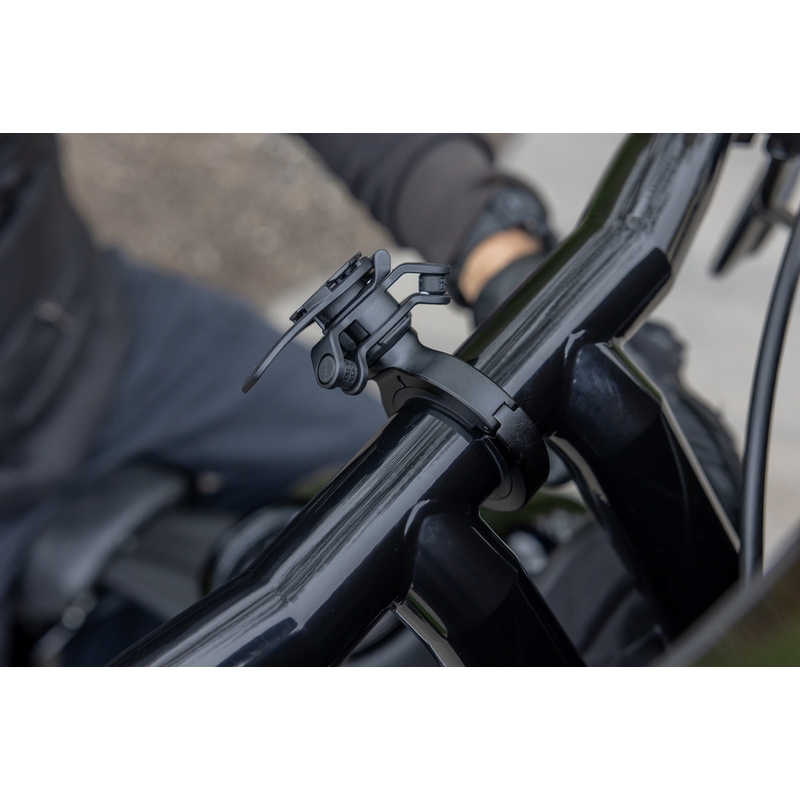 Quad Lock® PRO grote telefoonhouder voor op het stuur, zwart