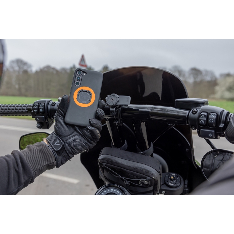 Quad Lock® PRO grote telefoonhouder voor op het stuur, zwart
