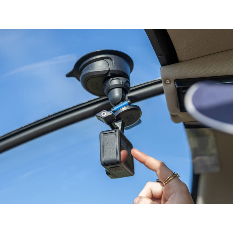 Quad Lock® sportcamera-adapter - standaard GoPro zwart