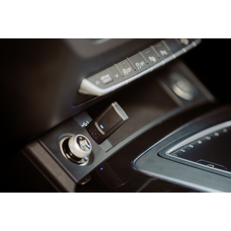 Quad Lock® CarPlay/Android Auto draadloze adapter zwart