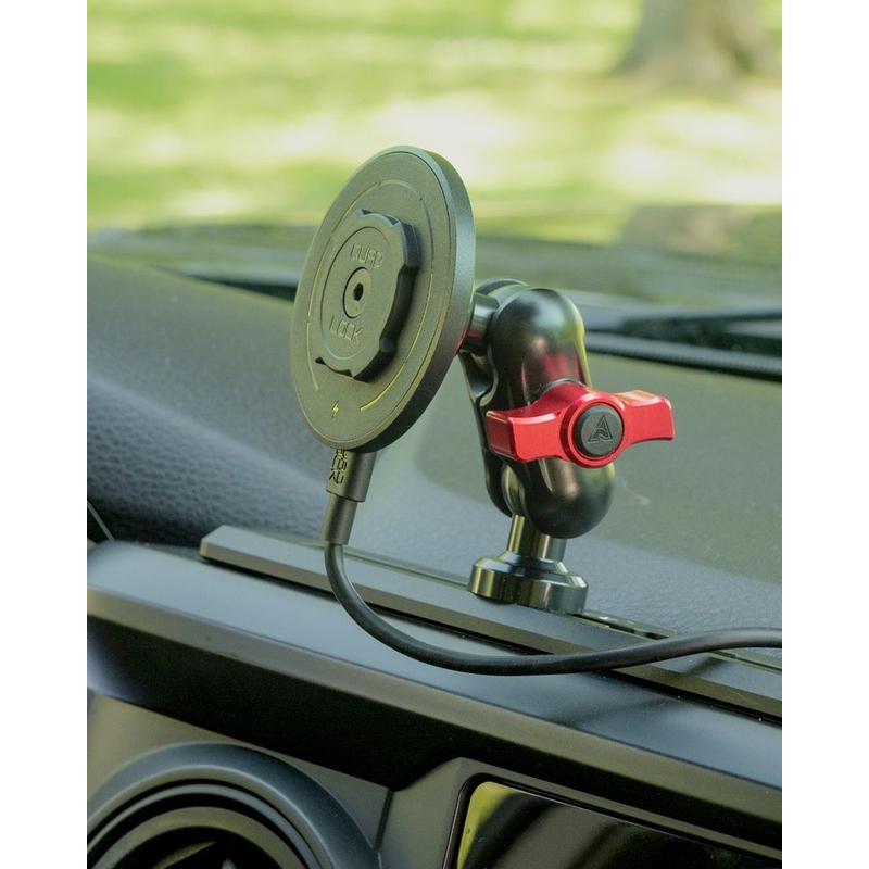 Quad Lock® Auto - Baldopadapters zwart