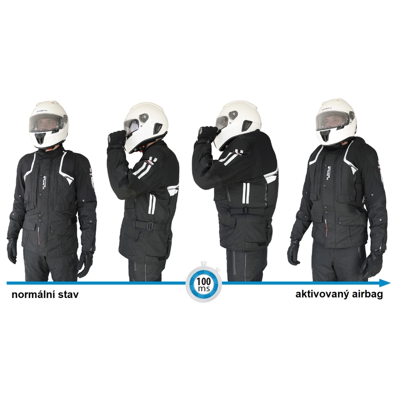 HELITE Touring airbagjas zwart