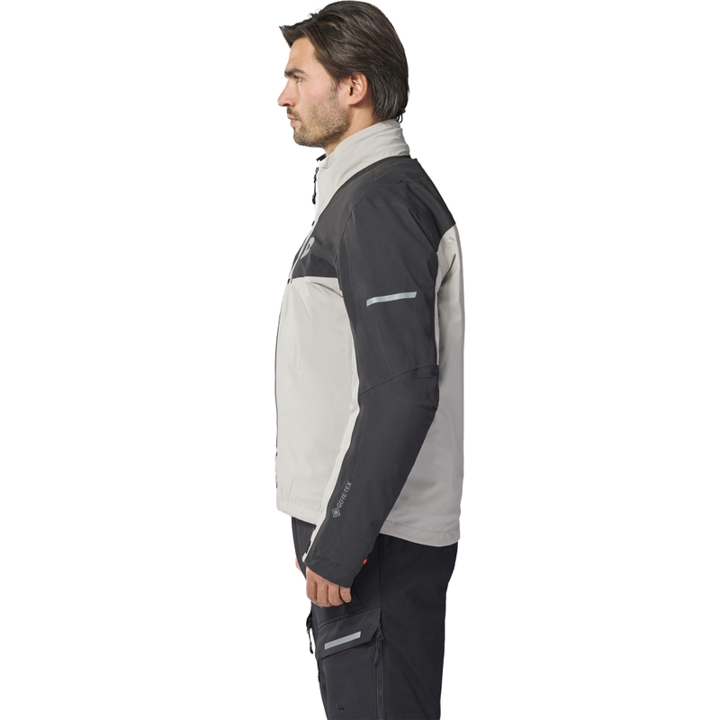 Revit Defender 4 GTX motorjas zwart-mosterdgeel