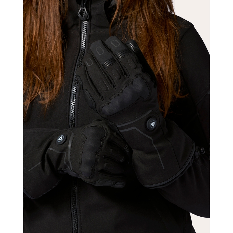 Revit Liberty 2 H2O verwarmde motorhandschoenen voor dames, zwart