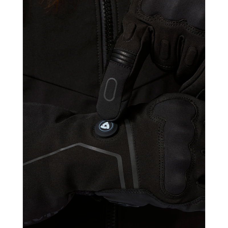 Revit Liberty 2 H2O verwarmde motorhandschoenen voor dames, zwart