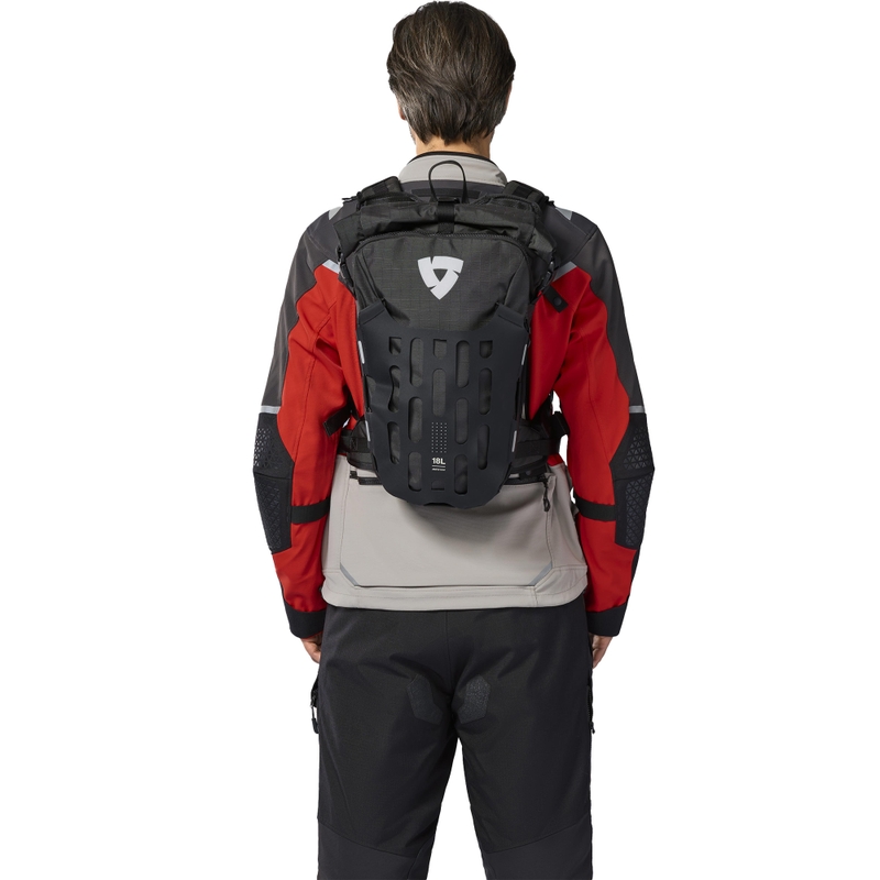 Revit Bauxite H2O motorrugzak grijs-zwart 18 l