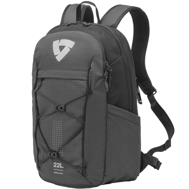 Revit Saroa motorrugzak grijs-zwart 22 l