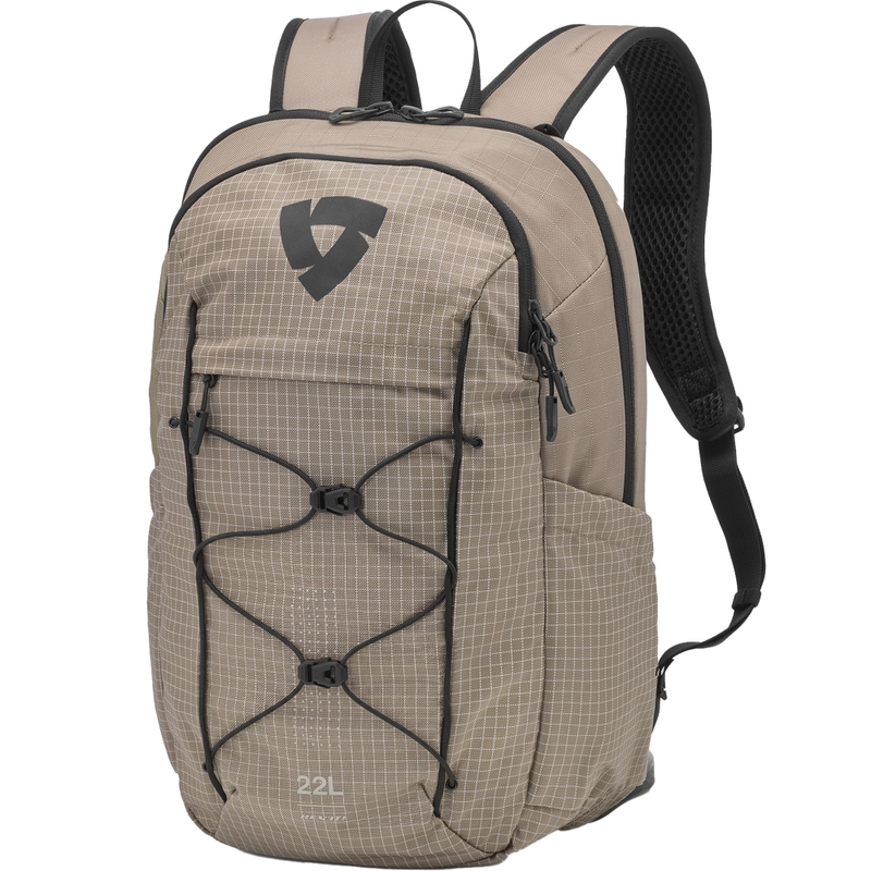 Revit Saroa motorrugzak zandzwart 22 l
