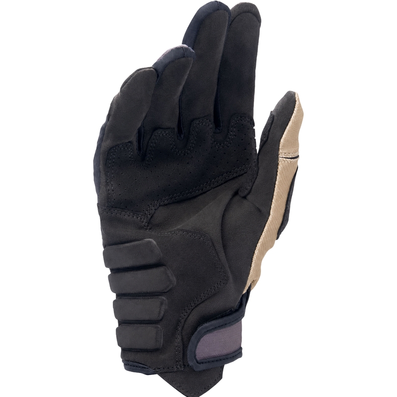 Alpinestars Techdura motorcrosshandschoenen zwart-bruin-fluorood