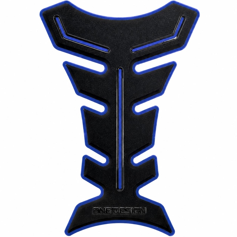 Brandstoftanksticker Print HDF9 zwart-blauw