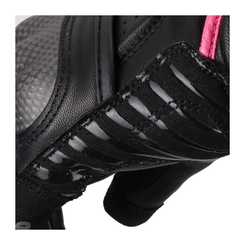 Damesmotorhandschoenen Oxford RP-5 3.0 zwart-wit-roze