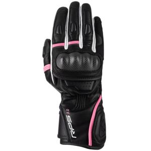 Damesmotorhandschoenen Oxford RP-5 3.0 zwart-wit-roze