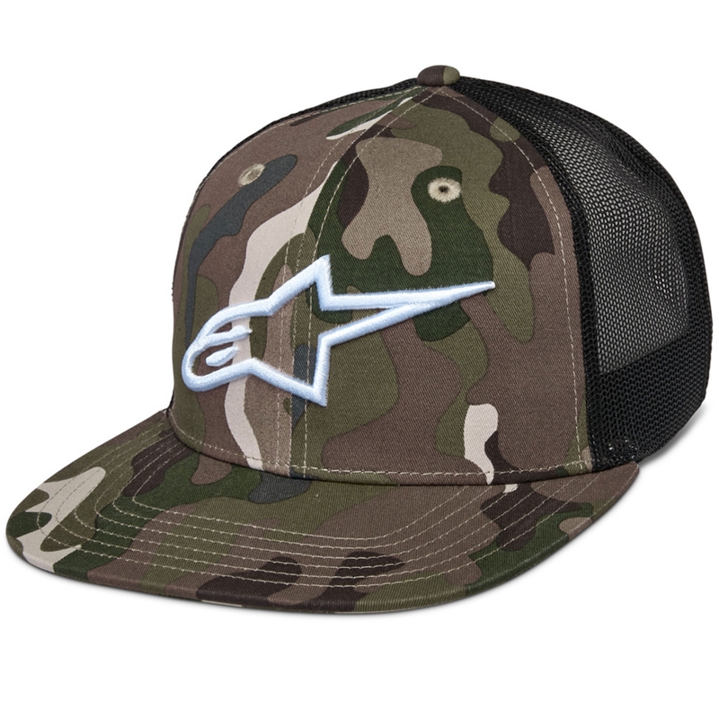 Alpinestars Corp pet groen camouflage-zwart