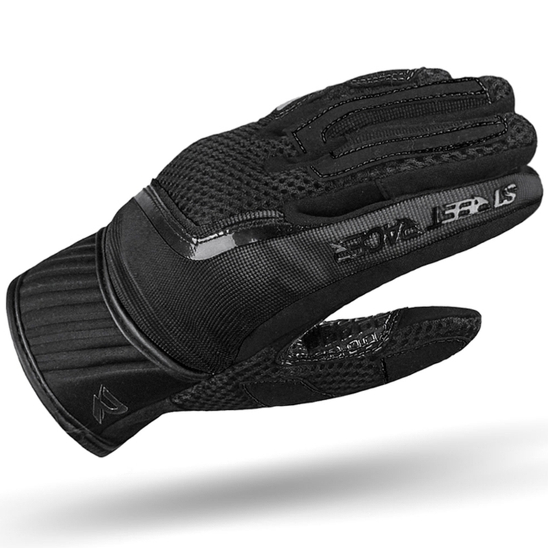 Street Racer Stunt Motorhandschoenen Zwart